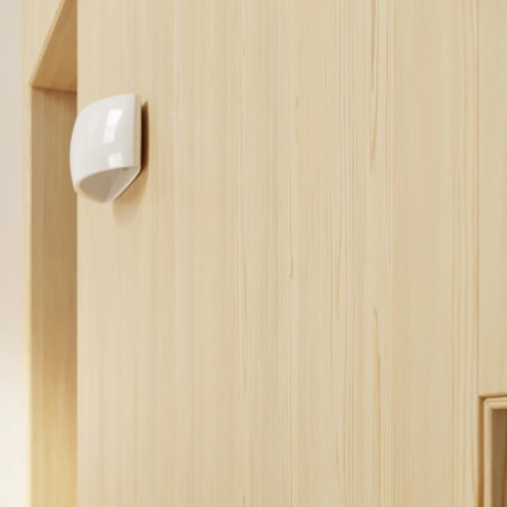 Lampă de perete lăcuită PONTIUS alb lucios