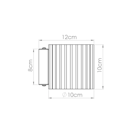 Lampă de perete AURA peach G9