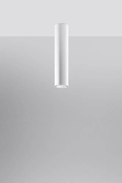 Plafonieră LAGOS 40 alb + 1x bec LED GU-10 4000K rece 7W 630lm