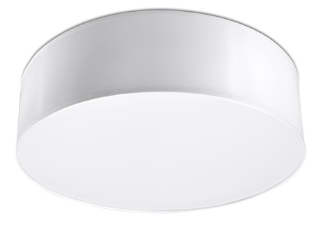Plafonieră ARENA 35 WHITE + 2x bec LED E27 3000K Warm 7.5W 620lm