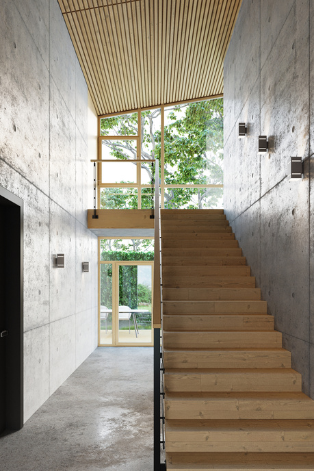 BLOCCO lampă de perete gri + 1x bec LED G9 3000K cald 4.5W 510lm