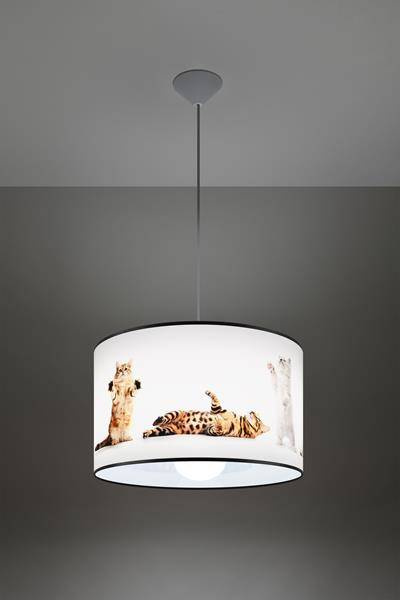 Lampă suspendată KOTY 40 + 1x bec LED E27 3000K Warm 7,5W 620lm