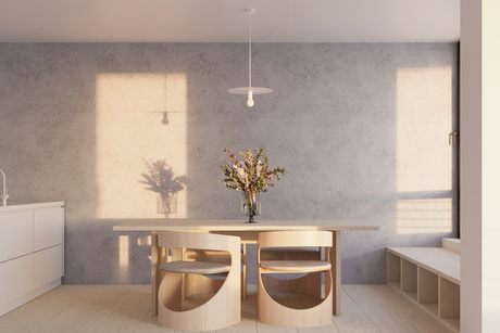 Lampă suspendată FLAVIO alb + 1x bec LED E27 3000K cald 7,5W 620lm