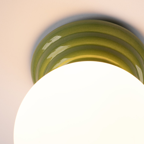 Plafonieră ZORI verde IP44