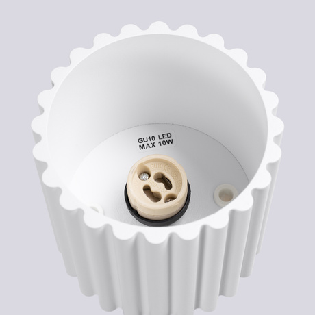 Plafonieră AURA 1 alb GU10