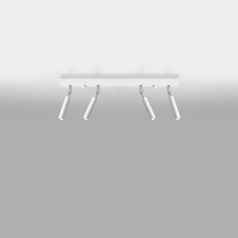 Plafonieră EYETECH 4 alb