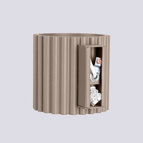 Lampă de perete AURA taupe G9