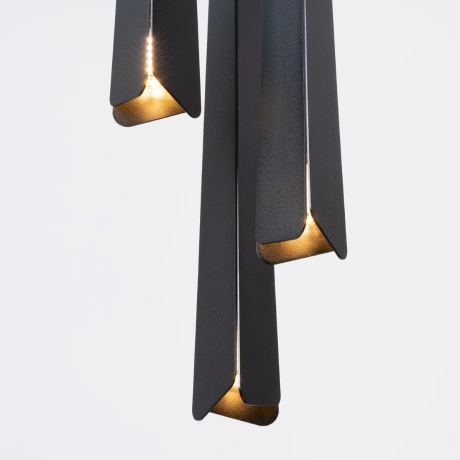 Lampă suspendată PRYSM 3P negru