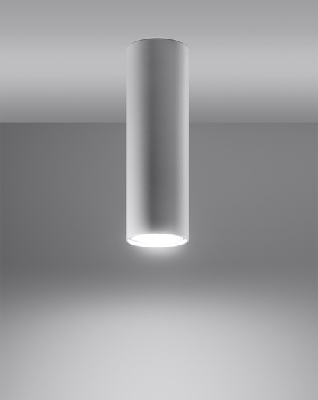 Plafonieră LAGOS 20 alb + 1x bec LED GU-10 4000K rece 7W 630lm