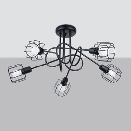 Candelabru BELUCI 5S negru