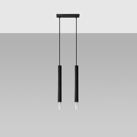 Lampă suspendată WEZYR 2 negru