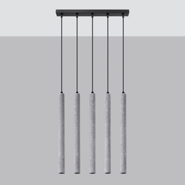 Lampă suspendată PASTELO 5L beton