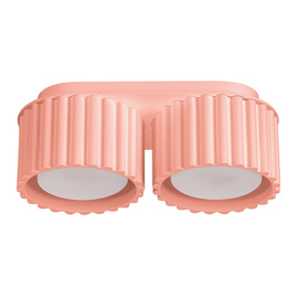 Plafonieră AURA 2 piersică Gx53