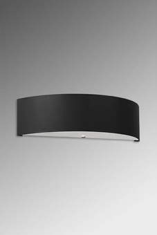 SKALA lampă de perete negru + 2x bec LED E27 4000K rece 7.5W 650lm