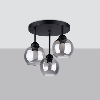 Candelabru ALINO 3 negru