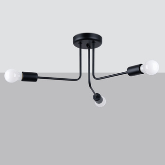 Candelabru NORAH 3 negru