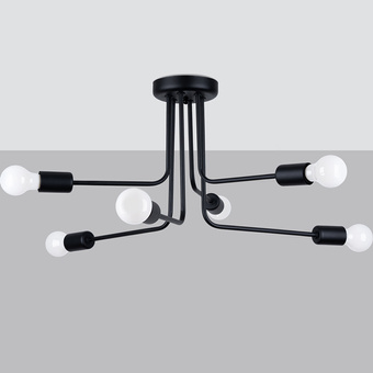 Candelabru NORAH 6 negru