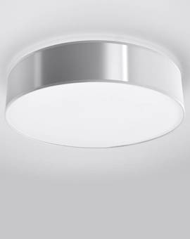 Plafonieră ARENA 55 GREY + 4 becuri LED E27 3000K Warm 7.5W 620lm