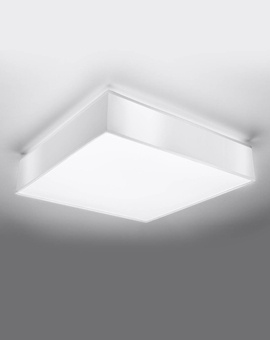 Plafonieră HORUS 45 WHITE + 3 becuri LED E27 4000K Cold 7.5W 650lm