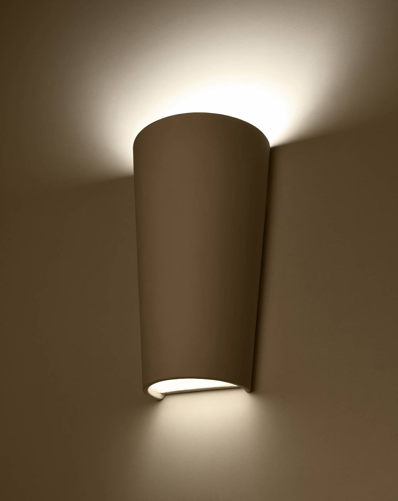 Aplică ceramică LANA alb + 1x bec LED E27 3000K cald 7,5W 620lm