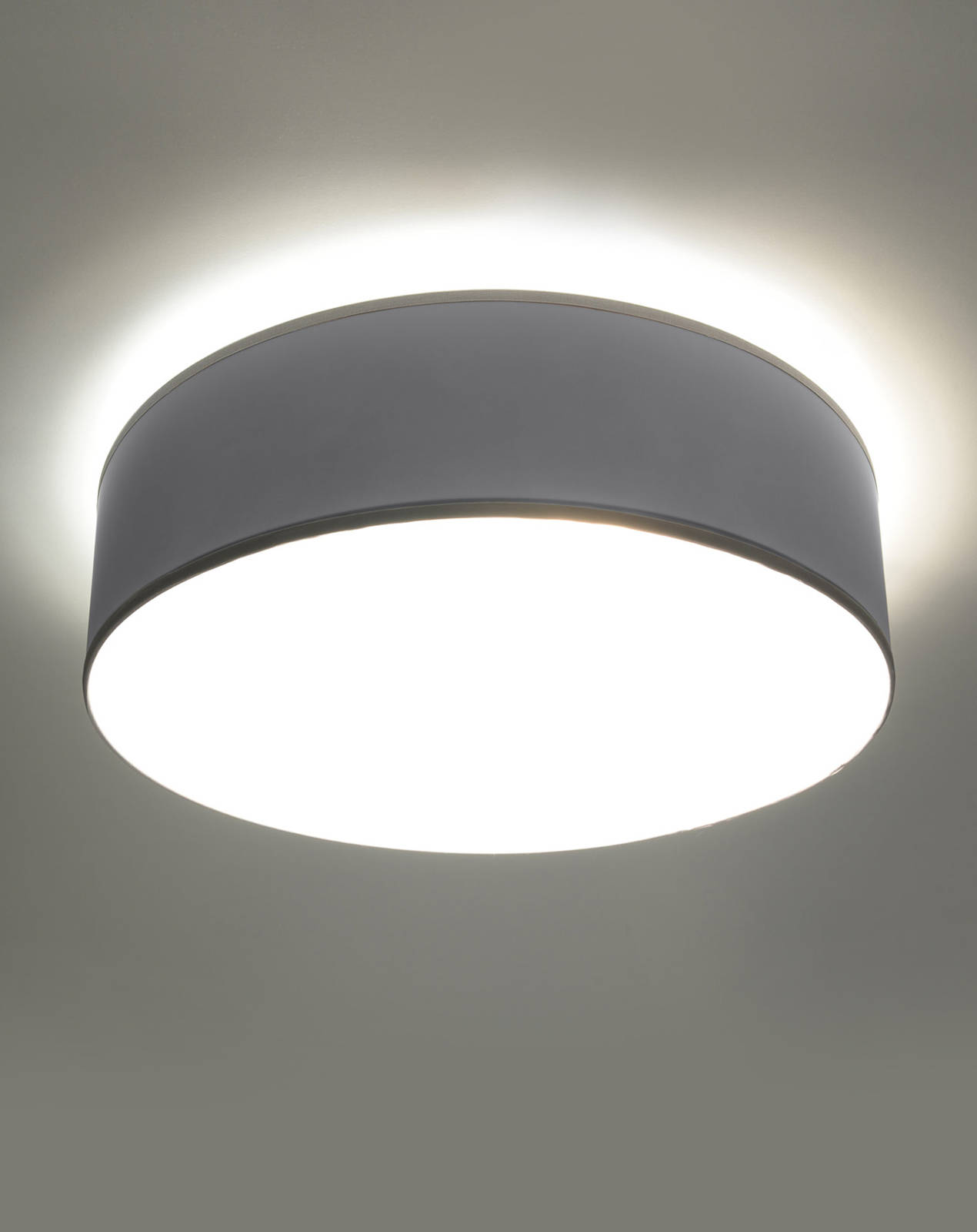 Plafonieră ARENA 35 GREY + 2 becuri LED E27 3000K Warm 7.5W 620lm