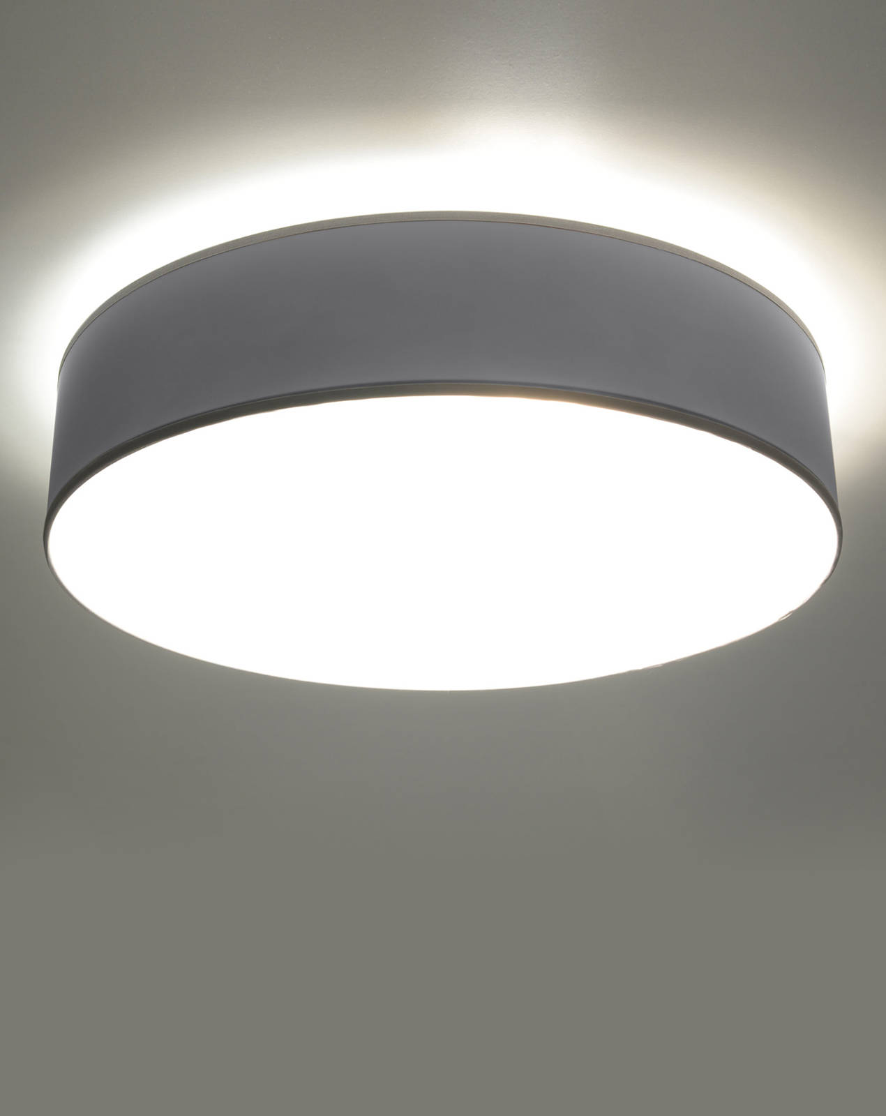 Plafonieră ARENA 45 GREY + 3 becuri LED E27 3000K Warm 7.5W 620lm