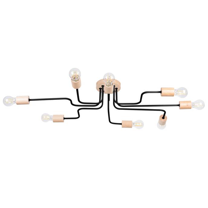 Candelabru TIMBO 8 negru