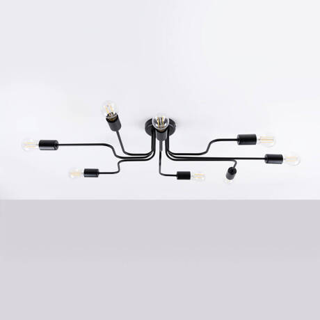 Candelabru VECTOR 8 negru