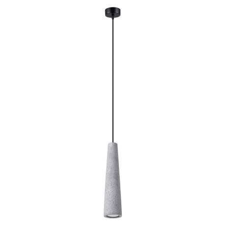 ELECTRA lampă suspendată din beton + 1x bec LED GU-10 3000K Warm 7W 510lm