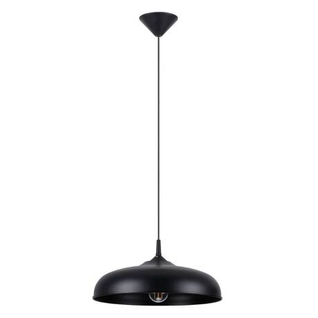 Lampă suspendată GINA negru +1x bec LED E27 3000K Warm 7.5W 620lm