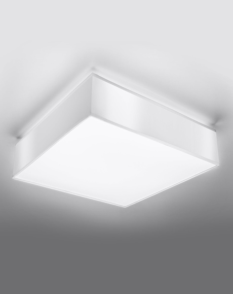 Plafonieră HORUS 35 WHITE + 2 becuri LED E27 3000K Warm 7.5W 620lm