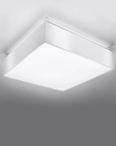 Plafonieră HORUS 55 WHITE + 4 becuri LED E27 4000K Cold 7.5W 650lm